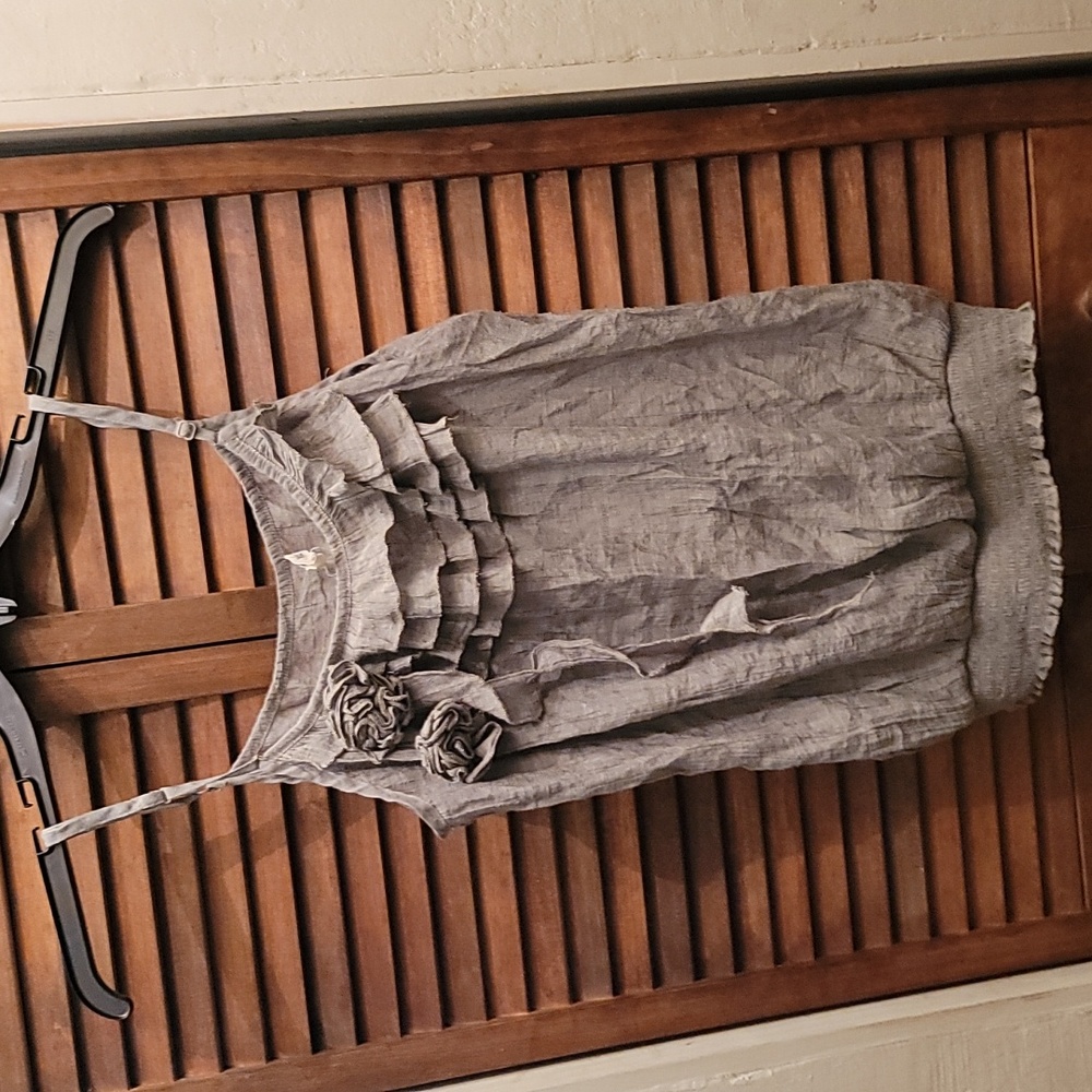Mine olive green tank top